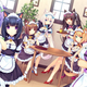 Una imagen del anime Nekopara